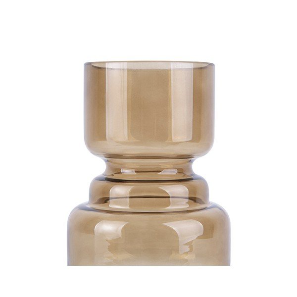 Rjava steklena vaza PT LIVING Courtly, višina 20 cm-image-2