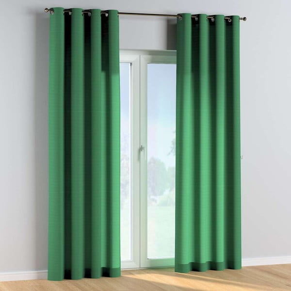 Zelena zavesa 260x130 cm Happiness - Yellow Tipi-image-1