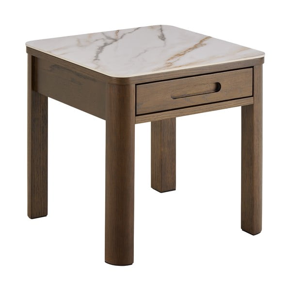 Stranska mizica s keramično ploščo 45x45 cm Southampton – Actona