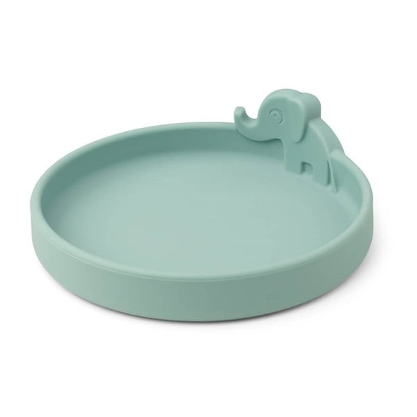 Moder silikonski otroški krožnik ø 16 cm Elphee - Done by Deer-image-2