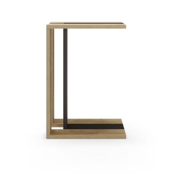 Stranska mizica v hrastovem dekorju 40x30 cm Macha – Marckeric-image-3