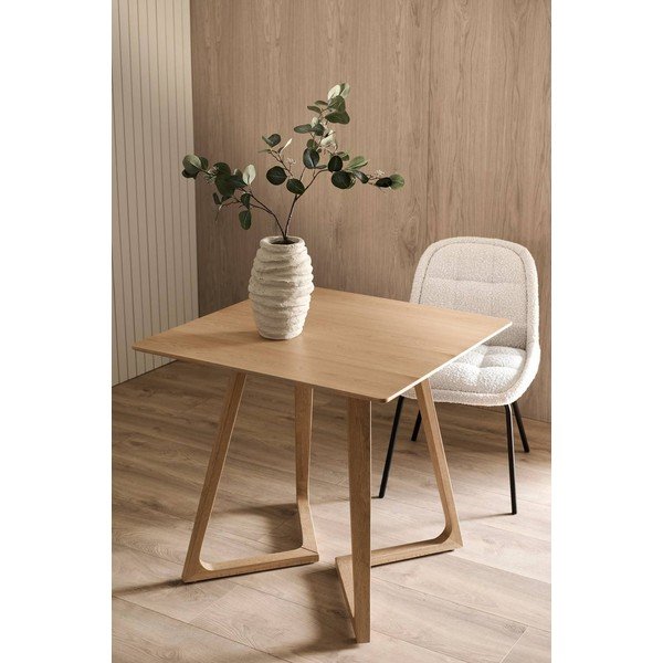 Jedilna miza iz masivnega hrasta 75x80 cm Gradie – Ellos Home-image-1