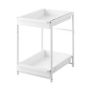 Bela kovinska dodatna kuhinjska polica 30x42 cm Tower – YAMAZAKI