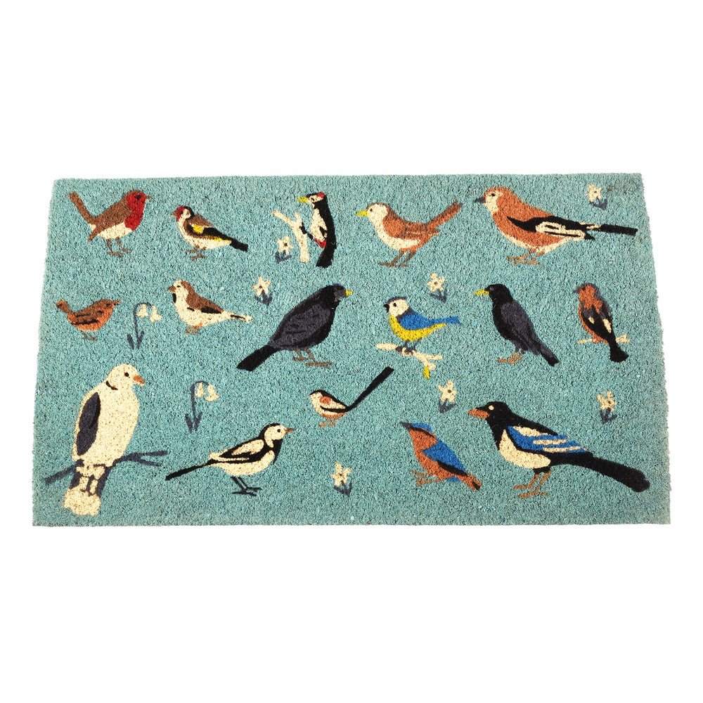 Predpražnik iz kokosovih vlaken 43x73 cm Garden Birds