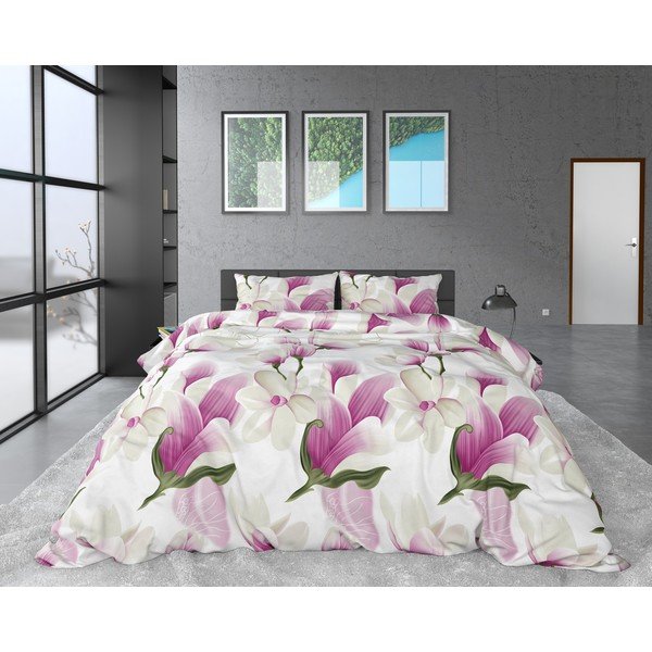 Flanelna posteljnina za enojno posteljo Sleeptime Olivia, 140 x 220 cm-image-4