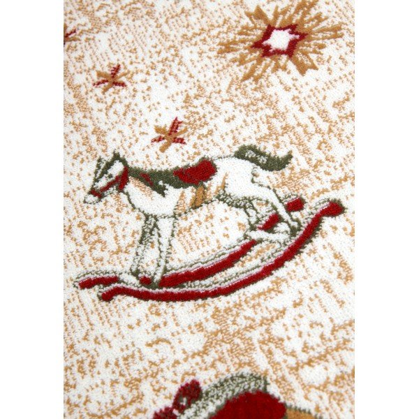 Rdeča preproga z božičnim motivom iz mešanice bombaža 50x80 cm Toy's Delight Red Christmas – Villeroy&Boch-image-2