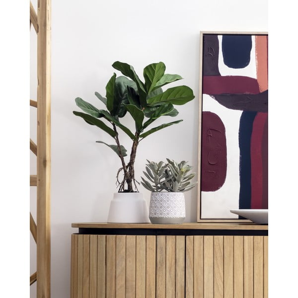 Umetni fikus (višina 60 cm) Lyrata – Kave Home-image-4