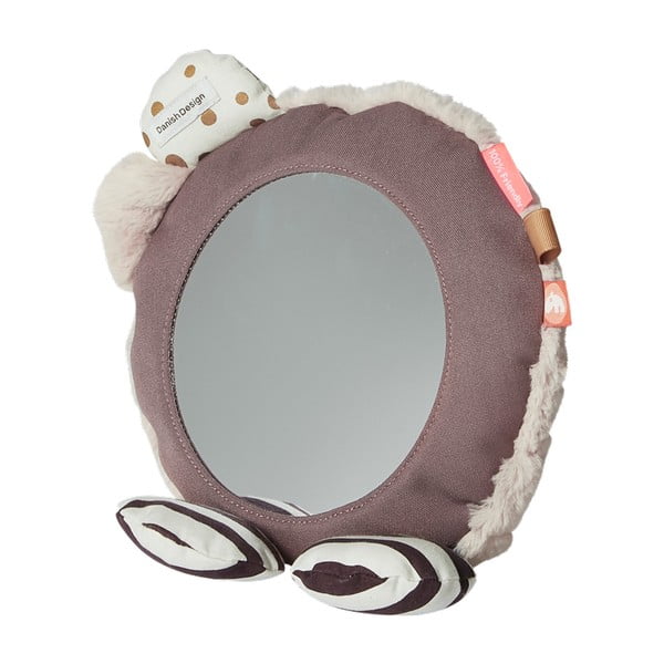 Talno ogledalo z rožnatimi detajli Done by Deer