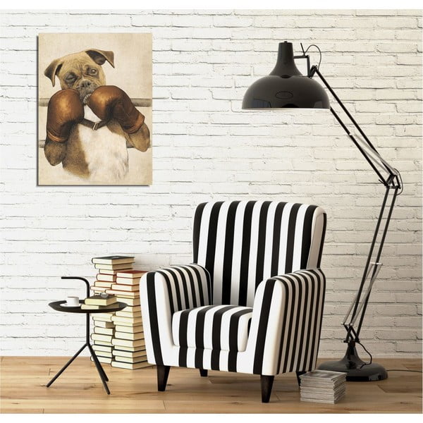 Stenska slika na platnu Boxer, 30 x 40 cm-image-1