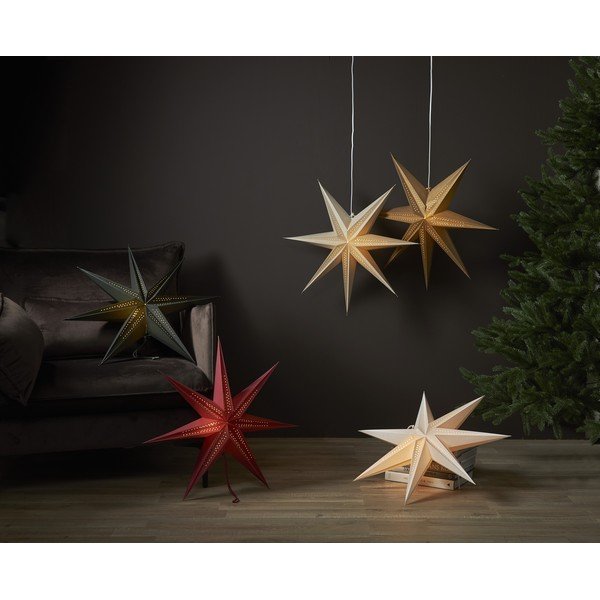 Božična svetlobna dekoracija v zlati barvi ø 60 cm Point - Star Trading-image-1