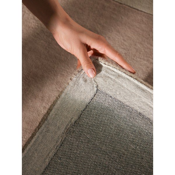 Rjava/kremno bela volnena preproga 120x170 cm Edmund – Villeroy&Boch-image-1