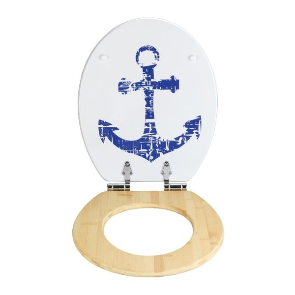 WC deska iz bambusa in lesonita Wenko Volan, 44 x 37,5 cm-image-1