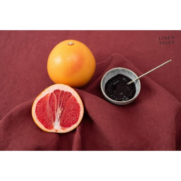 Laneni prtički v kompletu 2 ks 40x40 cm Marsala – Linen Tales-image-2