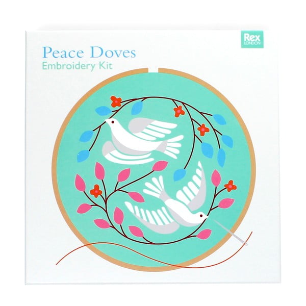 Komplet za vezenje Peace Doves – Rex London-image-2