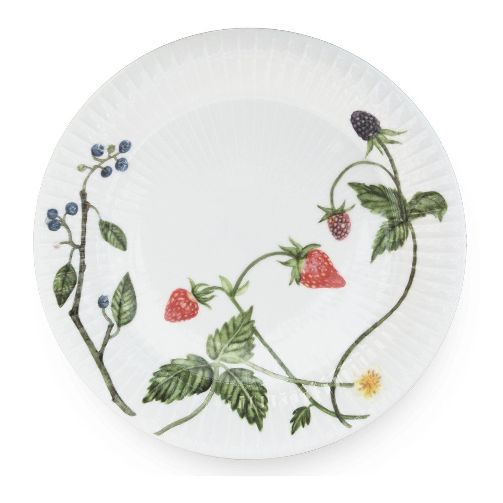 Bel desertni porcelanast krožnik ø Hammershøi Summer