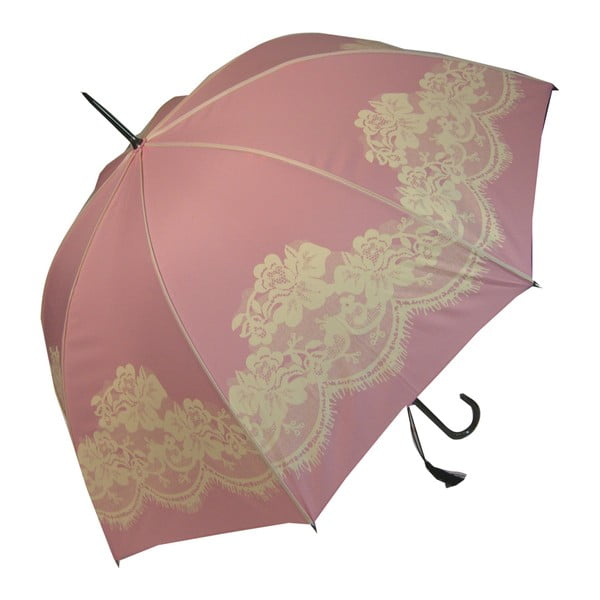 Roza dežnik Vintage Bare, ⌀ 95 cm