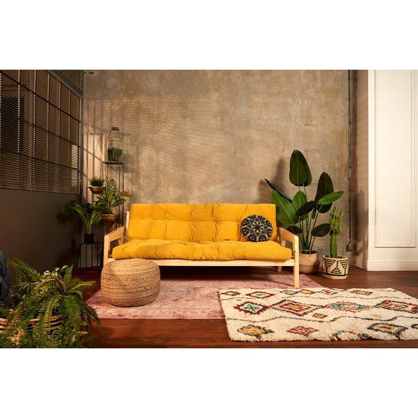 Raztegljiv kavč Karup Design Grab Raw Honey-image-1