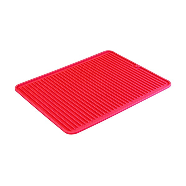 Rdeč odcejalnik za posodo iDesign Lineo, 40 x 32 cm