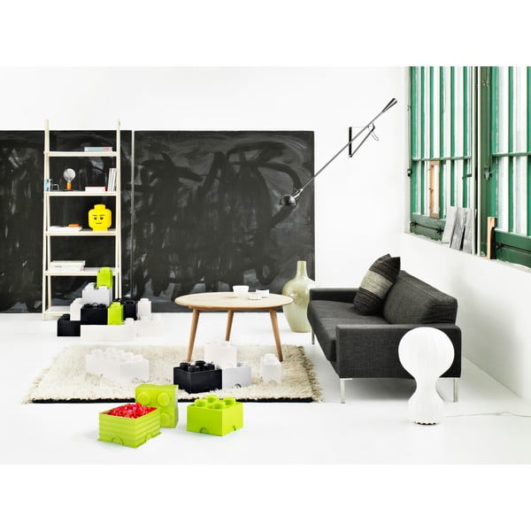 Črna škatla za shranjevanje z dvema predaloma LEGO®-image-2