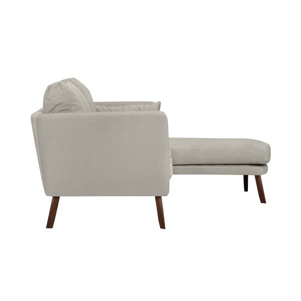 Bež trisedežni kavč Mazzini Sofas Elena, z ležalnikom v desnem kotu-image-3