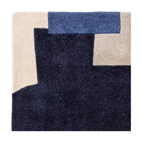 Modra ročno tkana preproga iz recikliranih vlaken 200x290 cm Romy – Asiatic Carpets-image-2