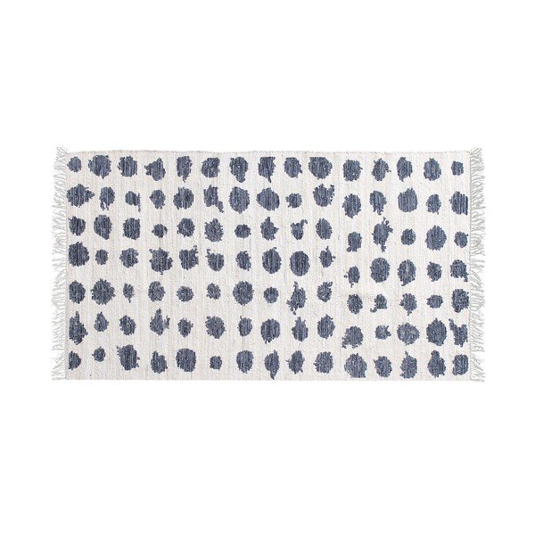 Belo-modra preproga 65x160 cm Leopard - Côté Table