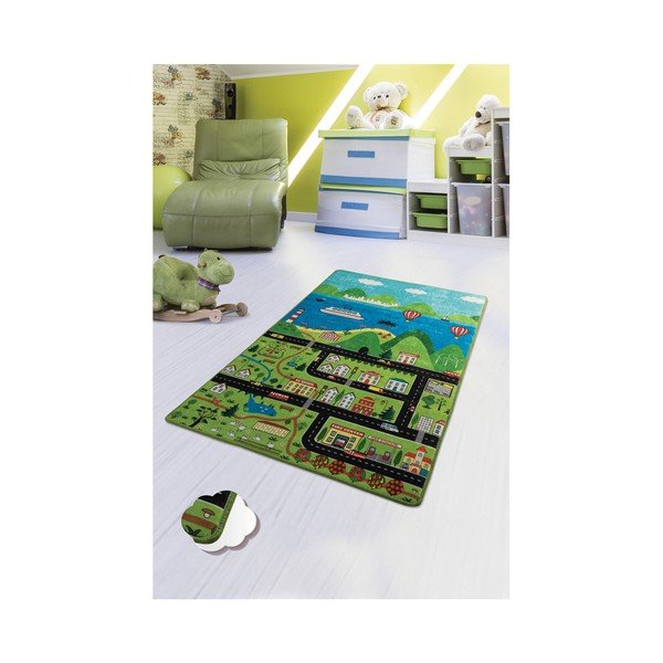 Otroška preproga Srečno mesto, 140 x 190 cm-image-1