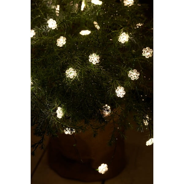 LED svetlobna veriga Sirius Nellie Green, dolžina 390 cm