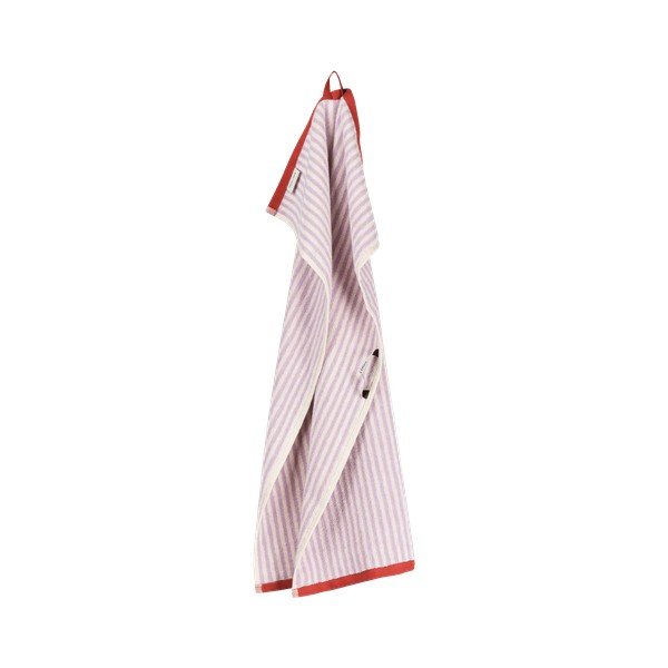 Svetlo vijolična/kremno bela frotirna bombažna brisača 50x80 cm Gobo – noo.ma-image-3