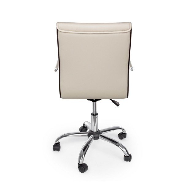 Sivorjav pisarniški stol iz umetnega usnja Perth – Yes Everyday-image-4