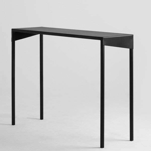Črna konzolna miza Custom Form Obroos-image-4