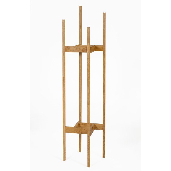 Stojalo za plašče iz masivnega hrasta Woodman Hilbert-image-2