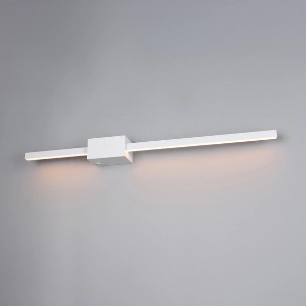 Mat bela LED zatemnitvena stenska svetilka Cassino – Trio-image-1