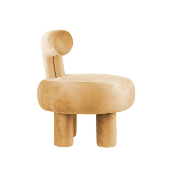 Rumen žameten fotelj Abrazo – Leitmotiv-image-2