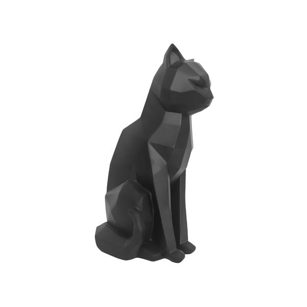 Mat črna PT LIVING Origami Cat, višina 29,5 cm