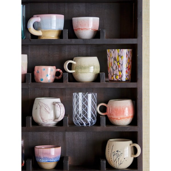 Rožnato-oranžna keramična skodelica 280 ml Paula – Bloomingville-image-2