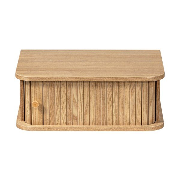 Stenska nočna omarica v borovem dekorju v naravni barvi Jena – WOOOD