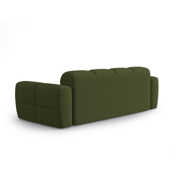Zelena sedežna garnitura 216 cm Lisa – Micadoni Home-image-3
