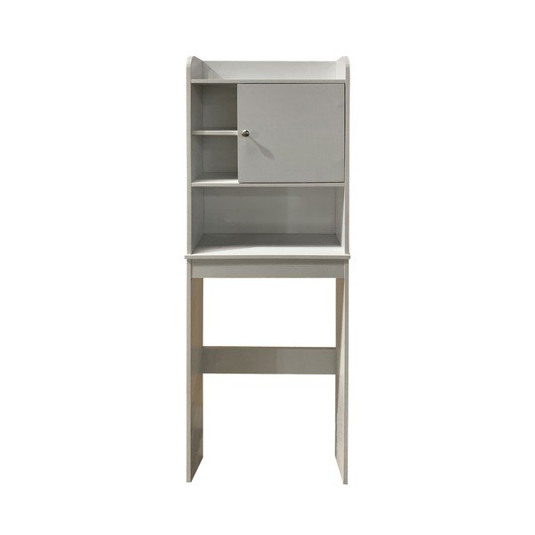 Bela visoka omarica za pralni stroj ali WC 58x173 cm Laundry – Tomasucci
