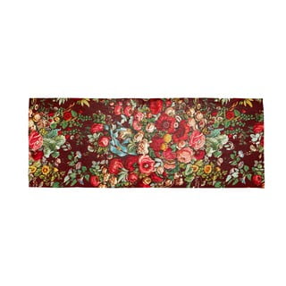Rdeča preproga z deležem bombaža Velvet Atelier Still Life, 55 x 135 cm