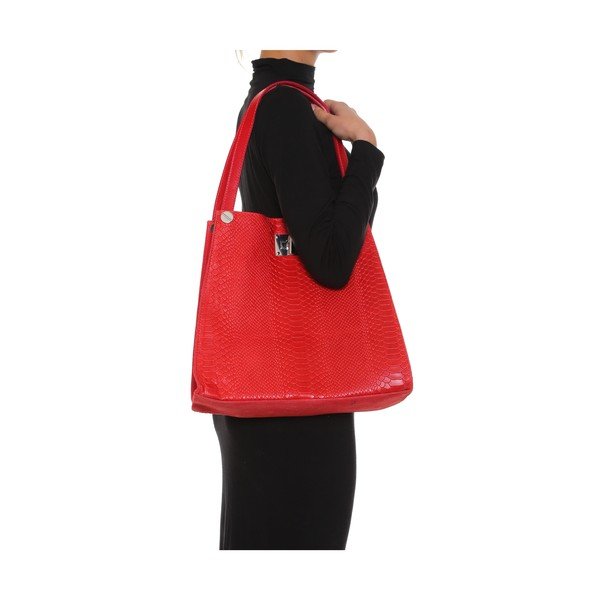 Usnjena torbica Anna Luchini 8038 Rosso-image-4