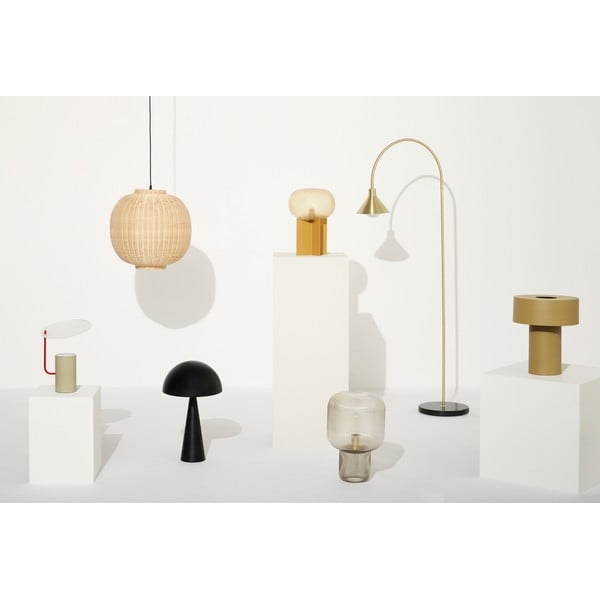 Viseča svetilka v naravni barvi ø 45 cm Chand – Hübsch-image-3