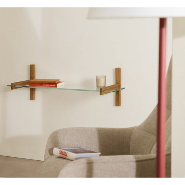 Steklen element - polica 110x1 cm Sitra – Kave Home-image-1