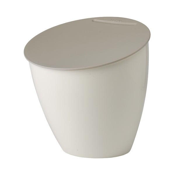 Kremno bel koš za biološke odpadke 2,2 l Nordic white – Mepal