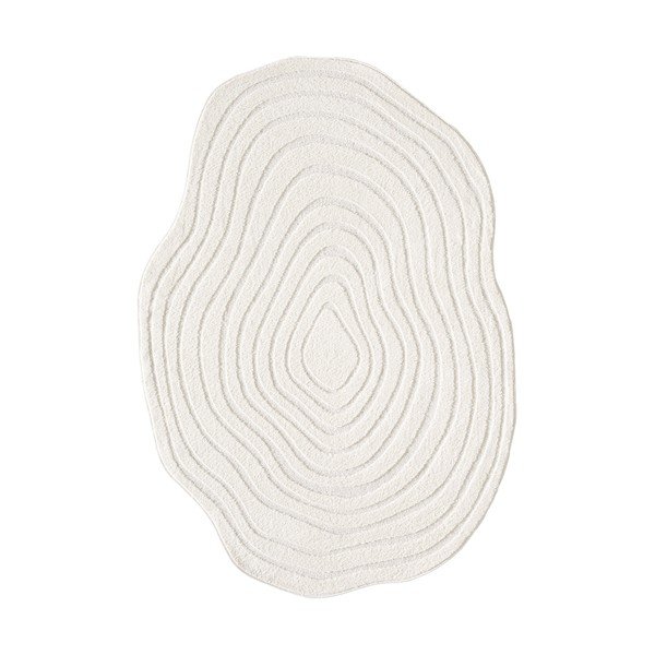 Kremno bela preproga 160x230 cm Pebble – ESTE