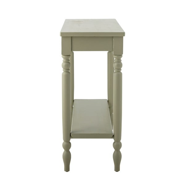 Svetlo zelena stranska mizica iz masivnega bora 36x106 cm Salla – Bloomingville-image-3