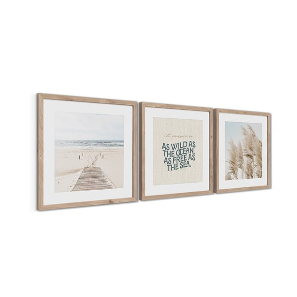 Slike v kompletu 3 ks 30x40 cm Seaside – Styler-image-4