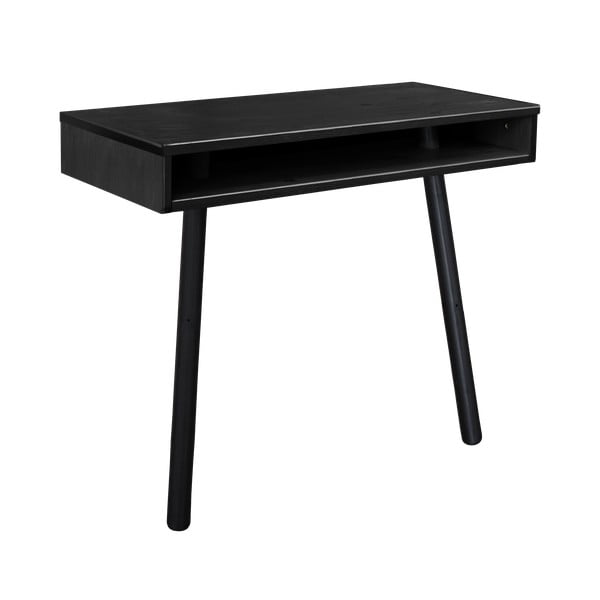 Črna miza iz borovega lesa Karup Design Capo Black