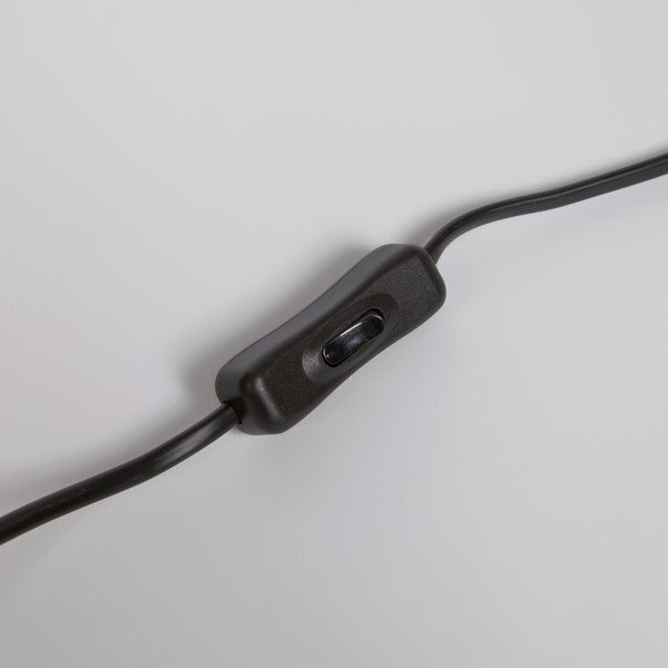 Namizna svetilka s steklenim senčnikom v beli in zlati barvi (višina 22 cm) Seina - Kave Home-image-4