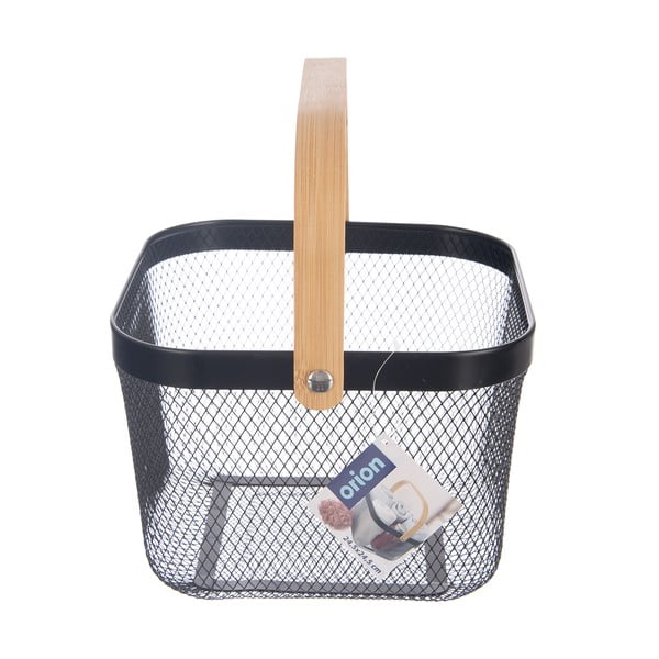 Žična kovinska košara 24,5x24,5x30 cm Radka – Orion-image-2